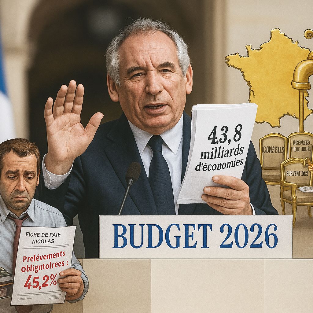 Illustration Bayrou Budget 2026